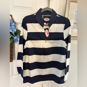 Monelle Nantucket Nautical navy & white Tunic